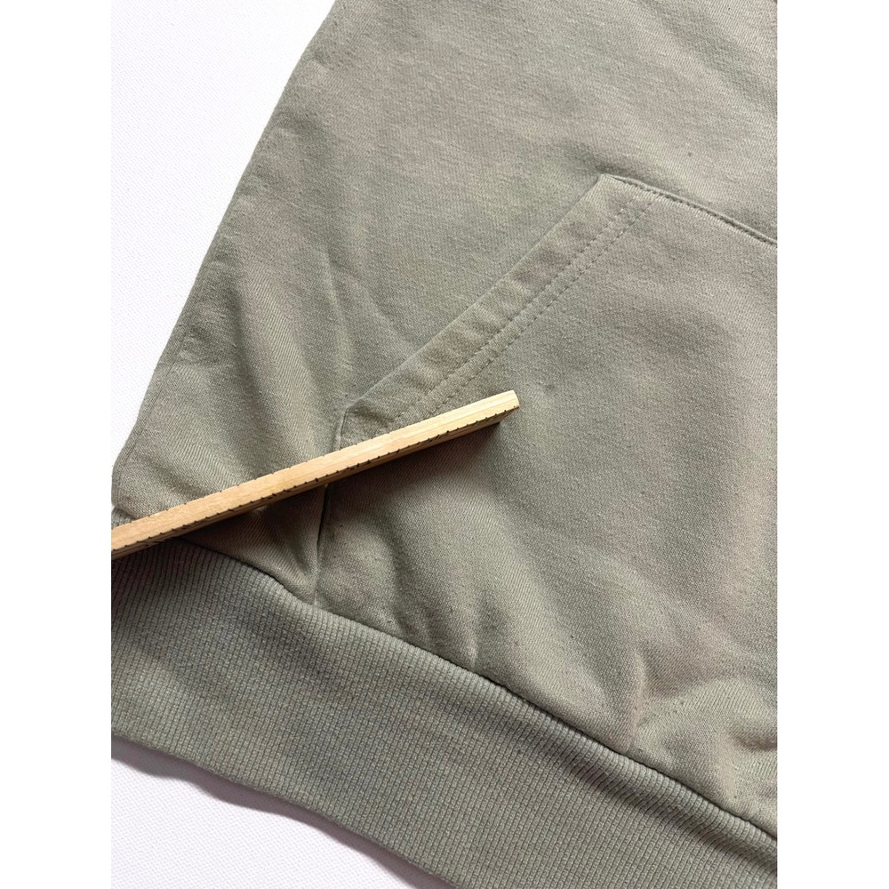 Calvin Klein Jeans Kids Sage Green Logo Pullover Hoodie Medium 10/12 0414 - Picture 6 of 10